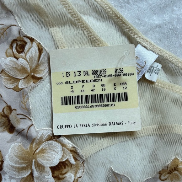 Vintage La Perla Floral Lingerie Set - Picture 6 of 7